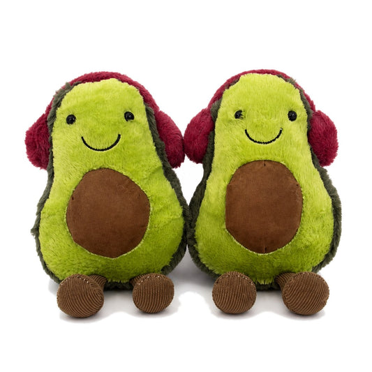 Avocado Halves — on white