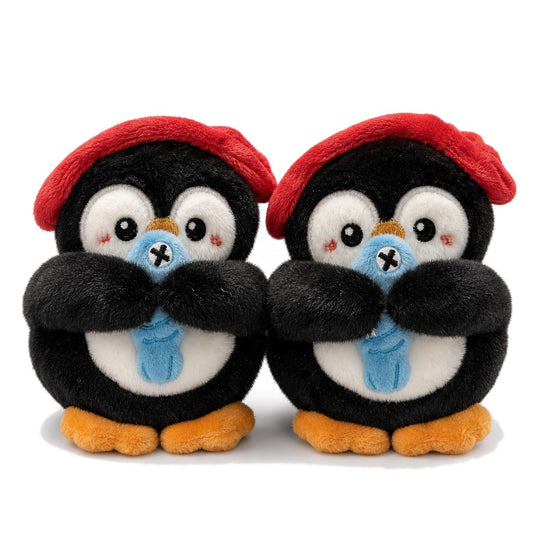 Beret Penguin — on white