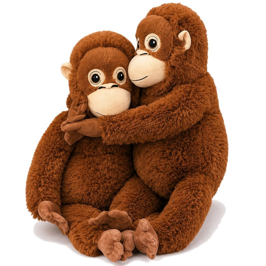 Hold-Me Orangutans — on white