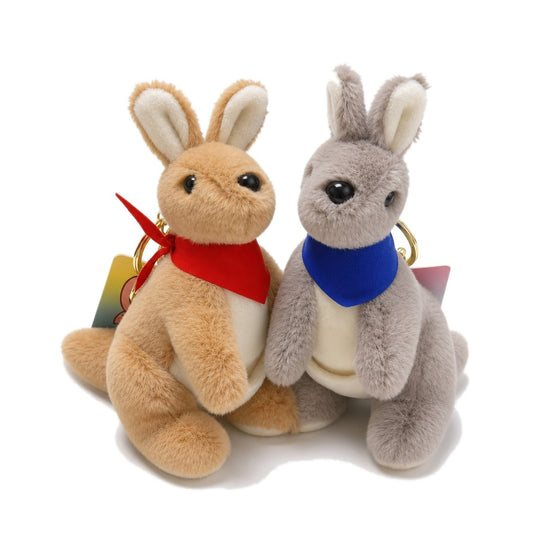 Kangaroo Charm — on white