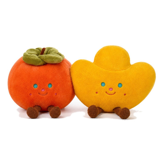 Persimmon & Cabbage — on white