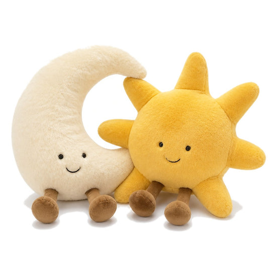 Sun & Moon — on white