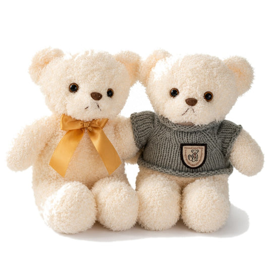 Sweetheart Teddies — on white