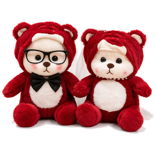 Wedding Bears — on white